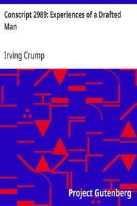 Cover of Conscript 2989: Experiences of a Drafted Man