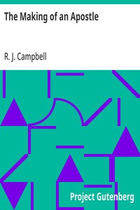 Cover of The Making of an Apostle