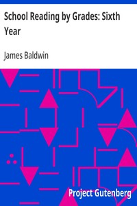 Cover of School Reading by Grades: Sixth Year