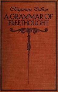 Cover of A Grammar of Freethought