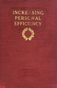 Cover of Increasing Personal Efficiency