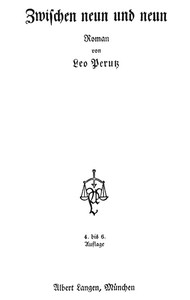 Cover of Zwischen neun und neun