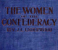 Cover of The Women of the Confederacy