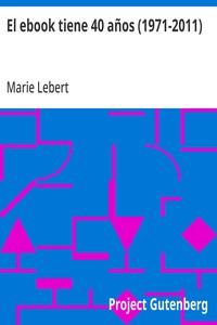 Cover of El ebook tiene 40 años (1971-2011)