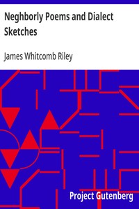 Cover of Neghborly Poems and Dialect Sketches