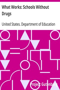 Cover of What Works: Schools Without Drugs