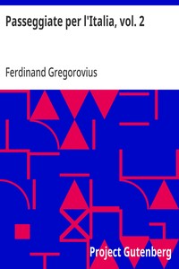 Cover of Passeggiate per l'Italia, vol. 2