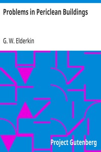 Cover of Problems in Periclean Buildings