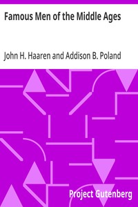 Cover of Famous Men of the Middle Ages
