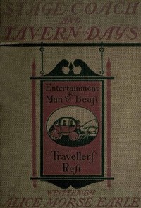 Cover of Stage-coach and Tavern Days
