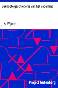 Cover of Beknopte geschiedenis van het vaderland