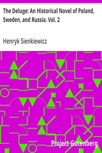 Cover of The Deluge: An Historical Novel of Poland, Sweden, and Russia. Vol. 2