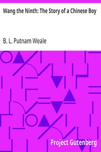 Cover of Wang the Ninth: The Story of a Chinese Boy