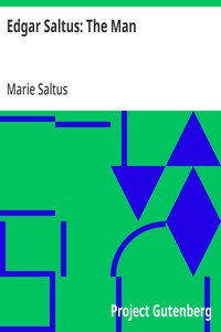 Cover of Edgar Saltus: The Man