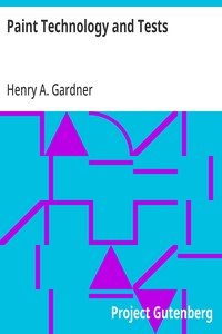 Cover of Paint Technology and Tests