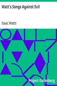 Cover of Watt's Songs Against Evil