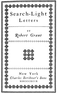 Cover of Search-Light Letters