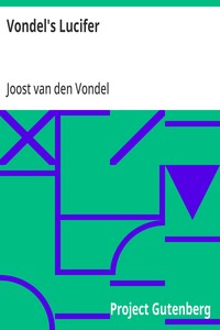 Cover of Vondel's Lucifer