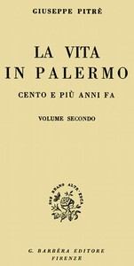 Cover of La vita in Palermo cento e più anni fa, Volume 2