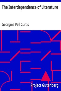 Cover of The Interdependence of Literature