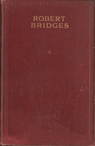 Cover of The Poetical Works of Robert Bridges, Excluding the Eight Dramas