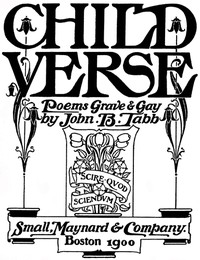 Cover of Child Verse: Poems Grave & Gay