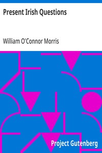 Cover of Present Irish Questions