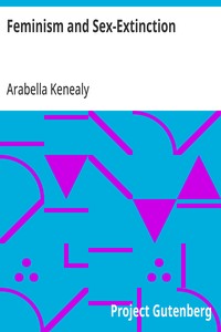 Cover of Feminism and Sex-Extinction