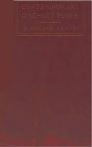 Cover of Contemporary One-Act Plays
