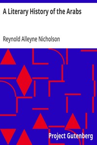 Cover of A Literary History of the Arabs
