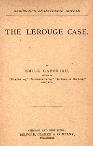 Cover of The Lerouge Case