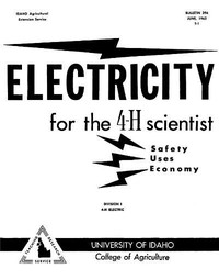 Cover of Electricity for the 4-H Scientist
