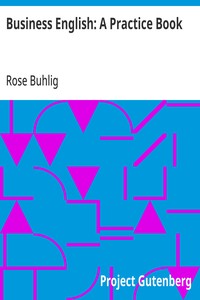 Cover of Business English: A Practice Book