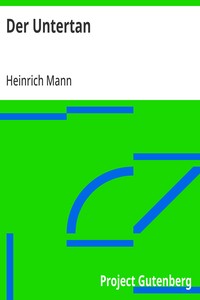 Cover of Der Untertan