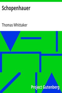 Cover of Schopenhauer