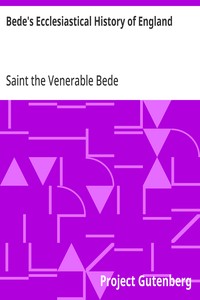 Cover of Bede's Ecclesiastical History of England