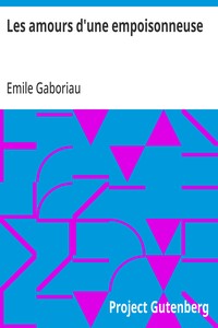 Cover of Les amours d'une empoisonneuse