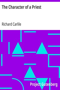Cover of The Character of a Priest