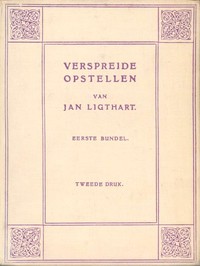 Cover of Verspreide Opstellen, I