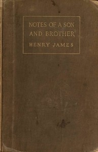 Cover of Notes of a Son and Brother