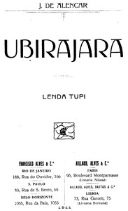 Cover of Ubirajara: Lenda Tupi