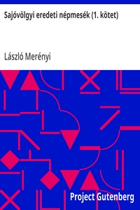Cover of Sajóvölgyi eredeti népmesék (1. kötet)