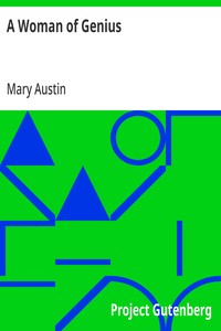 Cover of A Woman of Genius