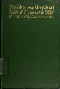 Cover of Sir Thomas Urquhart of Cromartie, Knight