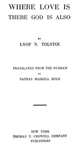 Cover of Where Love is There God is Also