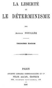 Cover of La Liberté et le Déterminisme