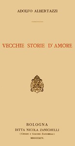 Cover of Vecchie storie d'amore