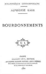 Cover of Bourdonnements