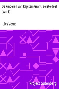 Cover of De kinderen van Kapitein Grant, eerste deel (van 3) Zuid-Amerika