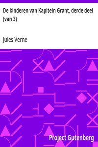 Cover of De kinderen van Kapitein Grant, derde deel (van 3) De Stille Oceaan
